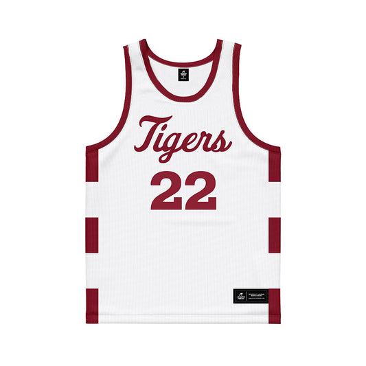 HSC - NCAA Men's Basketball : Alex Cannon - White Basketball Jersey-0
