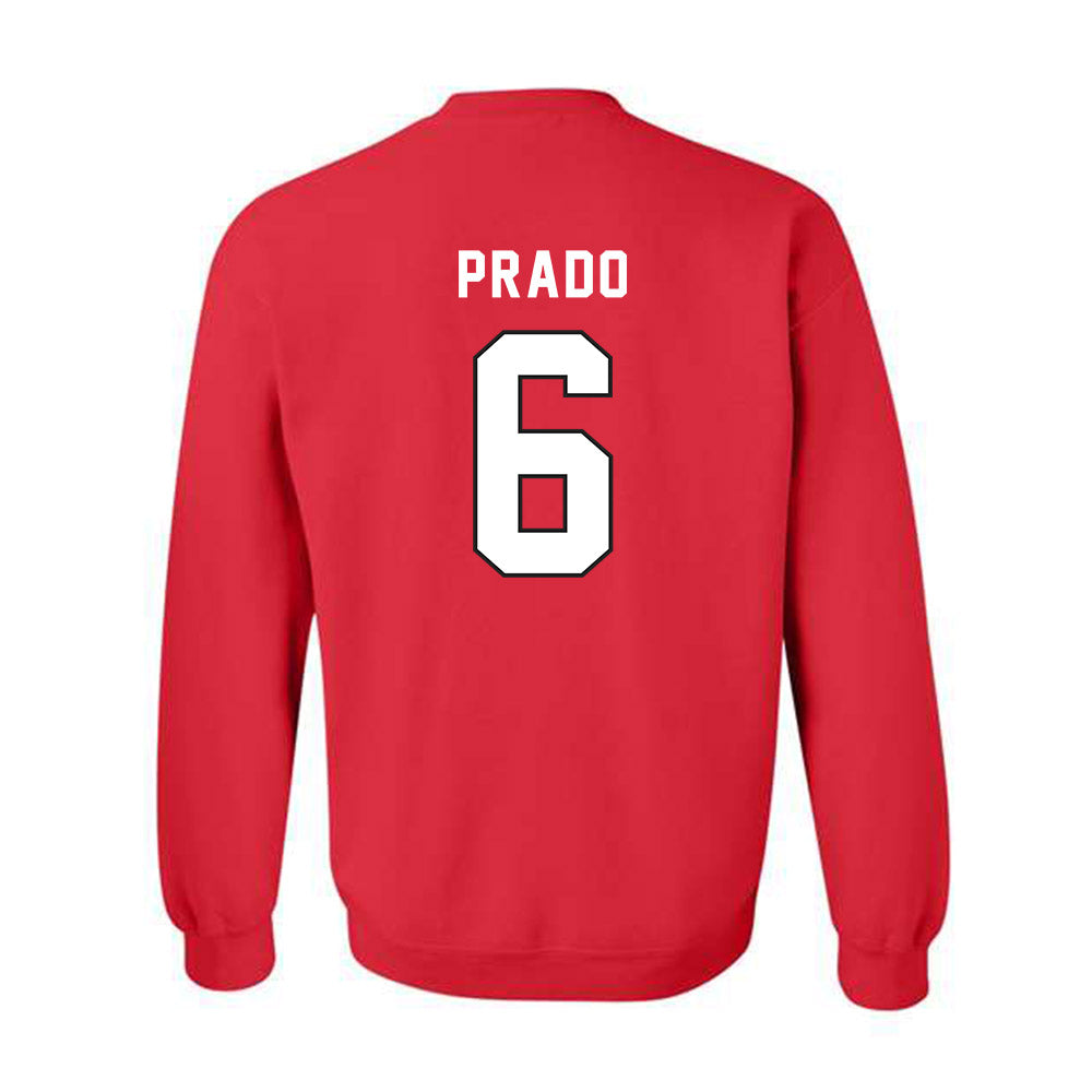 Northeastern - NCAA Men's Soccer : Jaden Prado - Classic Shersey Crewneck Sweatshirt-1