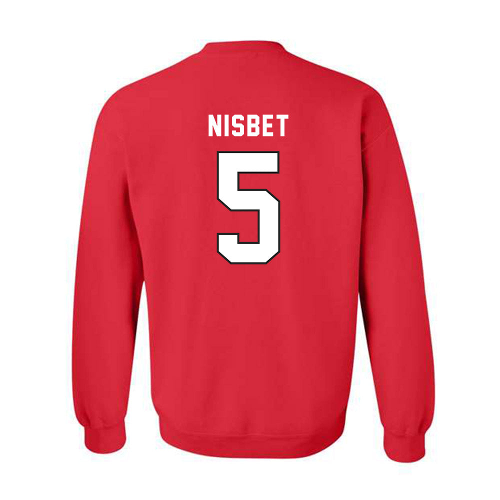 Northeastern - NCAA Women's Volleyball : Reagan Nisbet - Classic Shersey Crewneck Sweatshirt-1