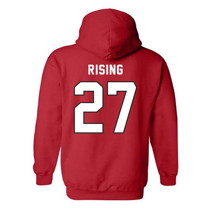 Northeastern - NCAA Baseball : Luc Rising - Classic Shersey Hooded Sweatshirt-1