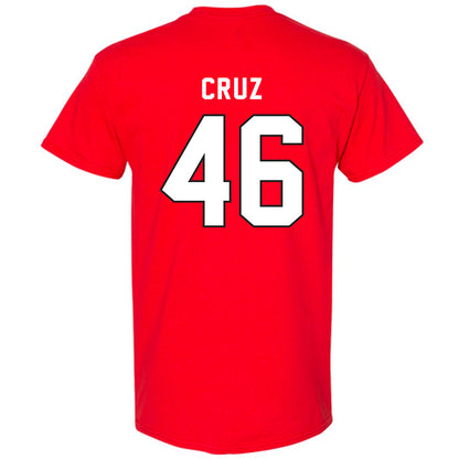 Northeastern - NCAA Baseball : Angel Cruz - Classic Shersey T-Shirt-1