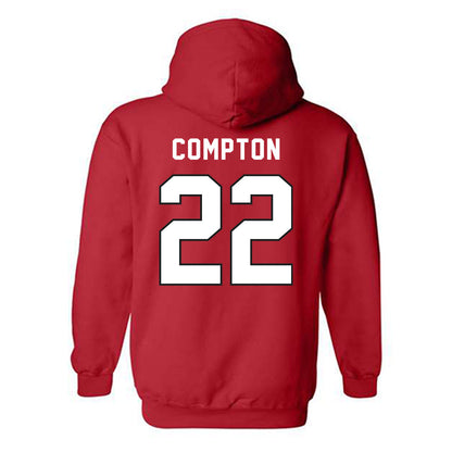 Northeastern - NCAA Women's Ice Hockey : Peyton Compton - Classic Shersey Hooded Sweatshirt-1
