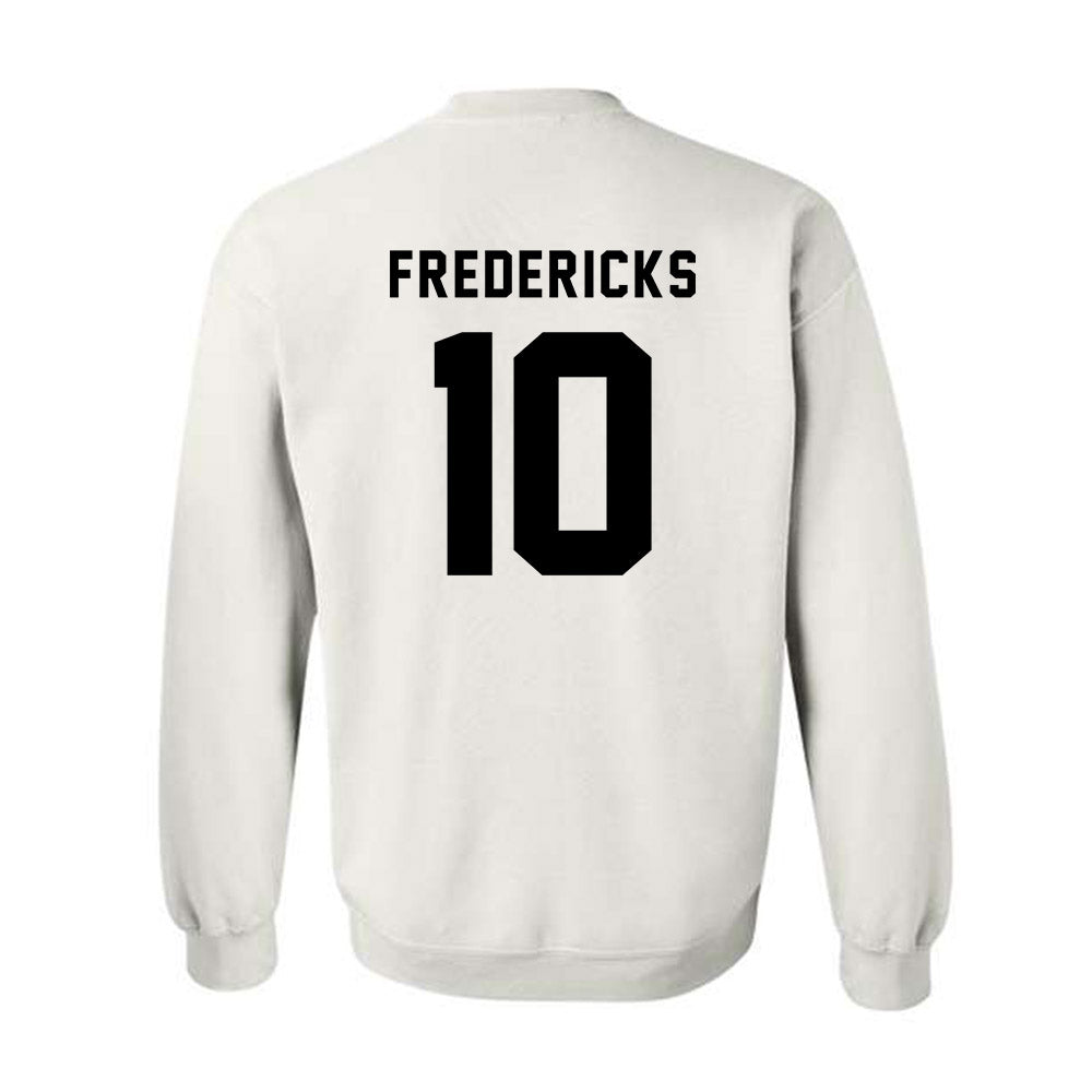 Northeastern - NCAA Men's Ice Hockey : Ethan Fredericks - Classic Shersey Crewneck Sweatshirt-1