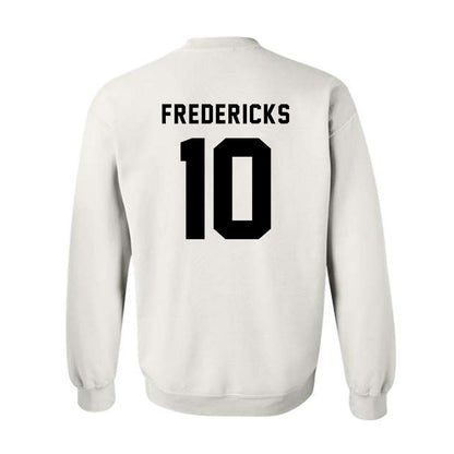Northeastern - NCAA Men's Ice Hockey : Ethan Fredericks - Classic Shersey Crewneck Sweatshirt-1