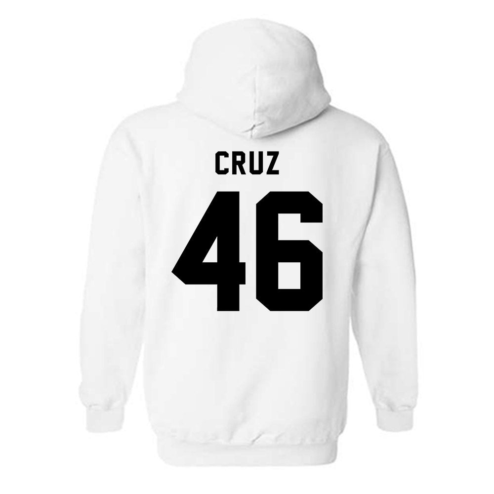 Northeastern - NCAA Baseball : Angel Cruz - Classic Shersey Hooded Sweatshirt-1