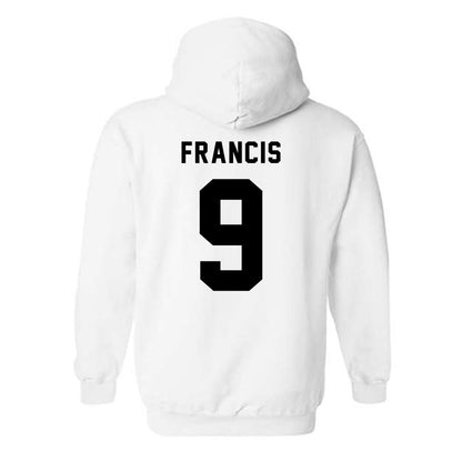 Northeastern - NCAA Men's Basketball : Tyler Francis - Classic Shersey Hooded Sweatshirt-1