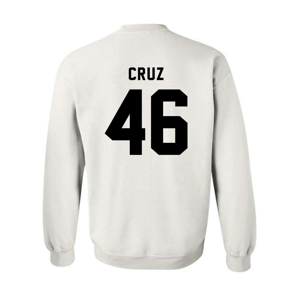 Northeastern - NCAA Baseball : Angel Cruz - Classic Shersey Crewneck Sweatshirt-1