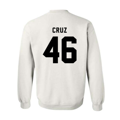 Northeastern - NCAA Baseball : Angel Cruz - Classic Shersey Crewneck Sweatshirt-1
