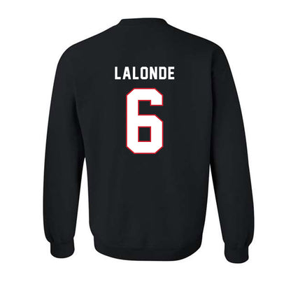 Northeastern - NCAA Women's Ice Hockey : Allie Lalonde - Classic Shersey Crewneck Sweatshirt-1