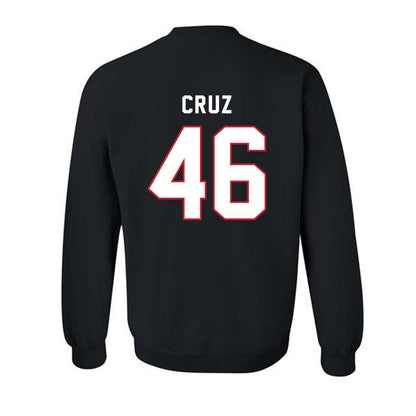 Northeastern - NCAA Baseball : Angel Cruz - Classic Shersey Crewneck Sweatshirt-1