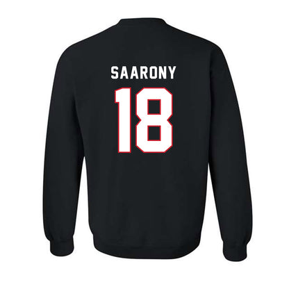 Northeastern - NCAA Men's Soccer : Shai Saarony - Classic Shersey Crewneck Sweatshirt-1
