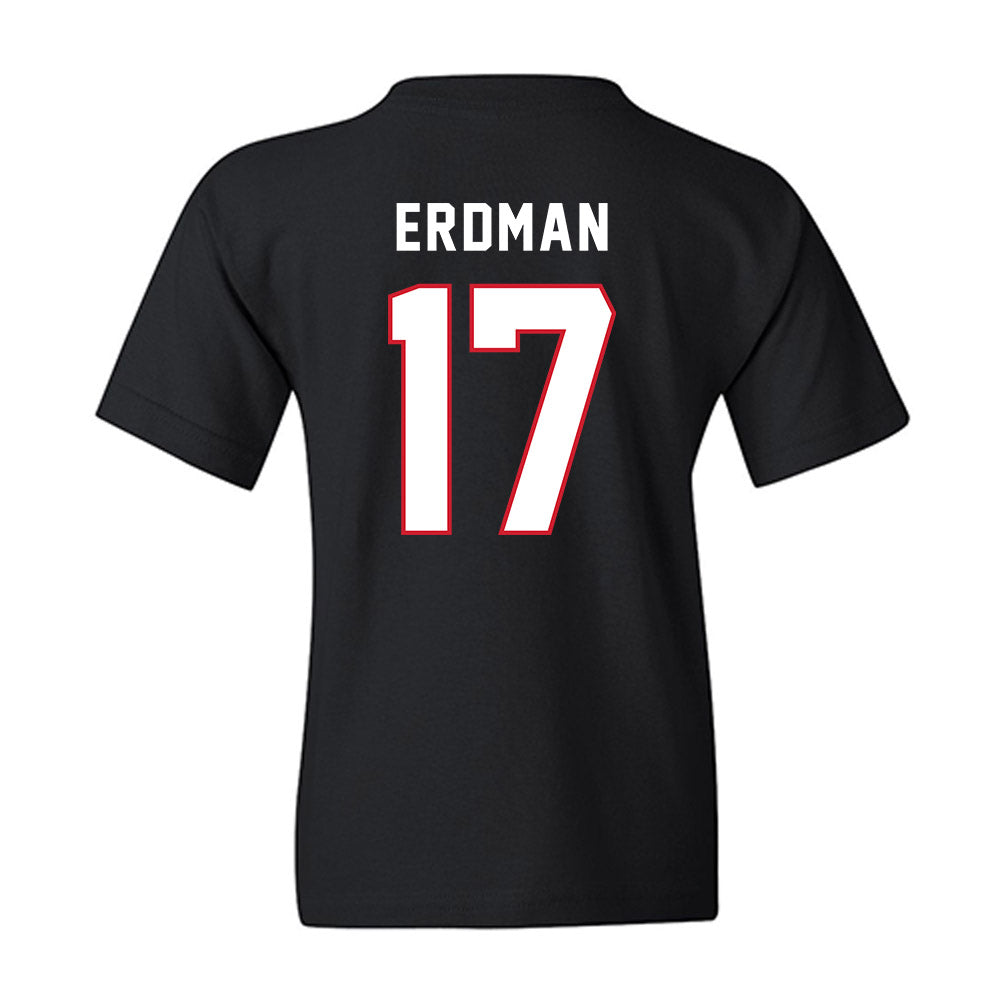 Northeastern - NCAA Men's Ice Hockey : Griffin Erdman - Classic Shersey Youth T-Shirt-1