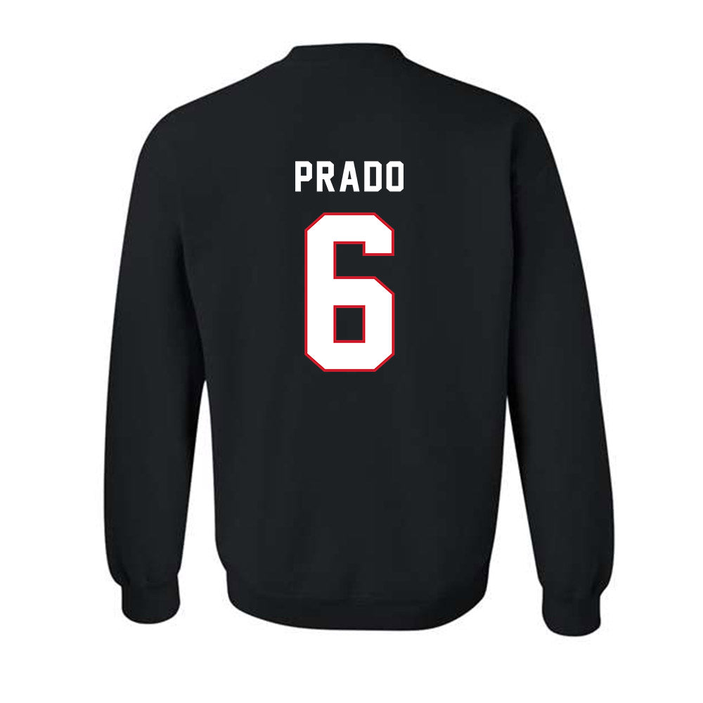 Northeastern - NCAA Men's Soccer : Jaden Prado - Classic Shersey Crewneck Sweatshirt-1