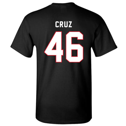 Northeastern - NCAA Baseball : Angel Cruz - Classic Shersey T-Shirt-1