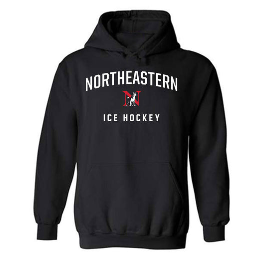 Northeastern - NCAA Women's Ice Hockey : Peyton Compton - Classic Shersey Hooded Sweatshirt-0