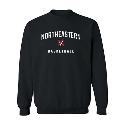 Northeastern - NCAA Men's Basketball : Miles Newton - Classic Shersey Crewneck Sweatshirt-0