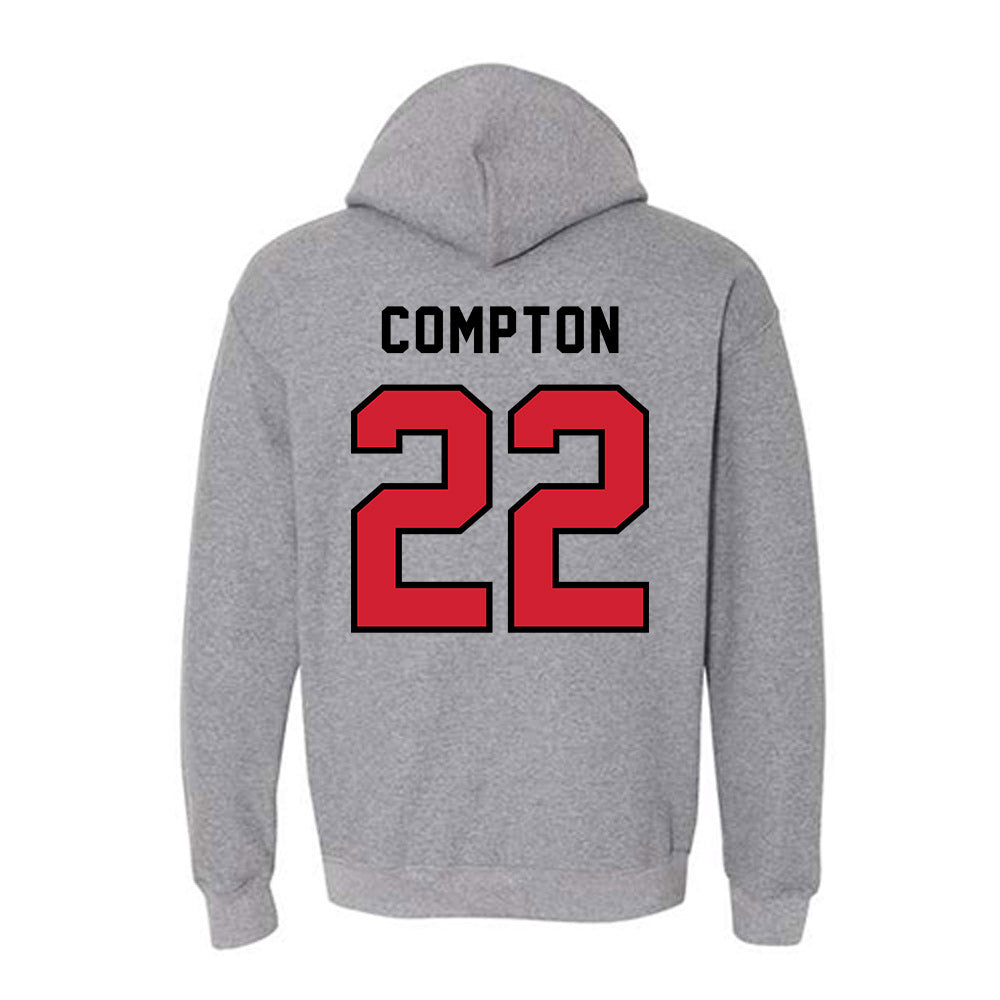 Northeastern - NCAA Women's Ice Hockey : Peyton Compton - Classic Shersey Hooded Sweatshirt-1