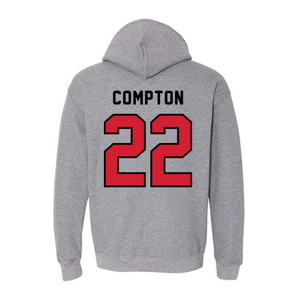 Northeastern - NCAA Women's Ice Hockey : Peyton Compton - Classic Shersey Hooded Sweatshirt-1