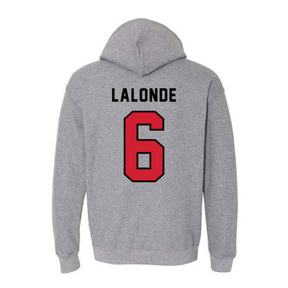 Northeastern - NCAA Women's Ice Hockey : Allie Lalonde - Classic Shersey Hooded Sweatshirt-1