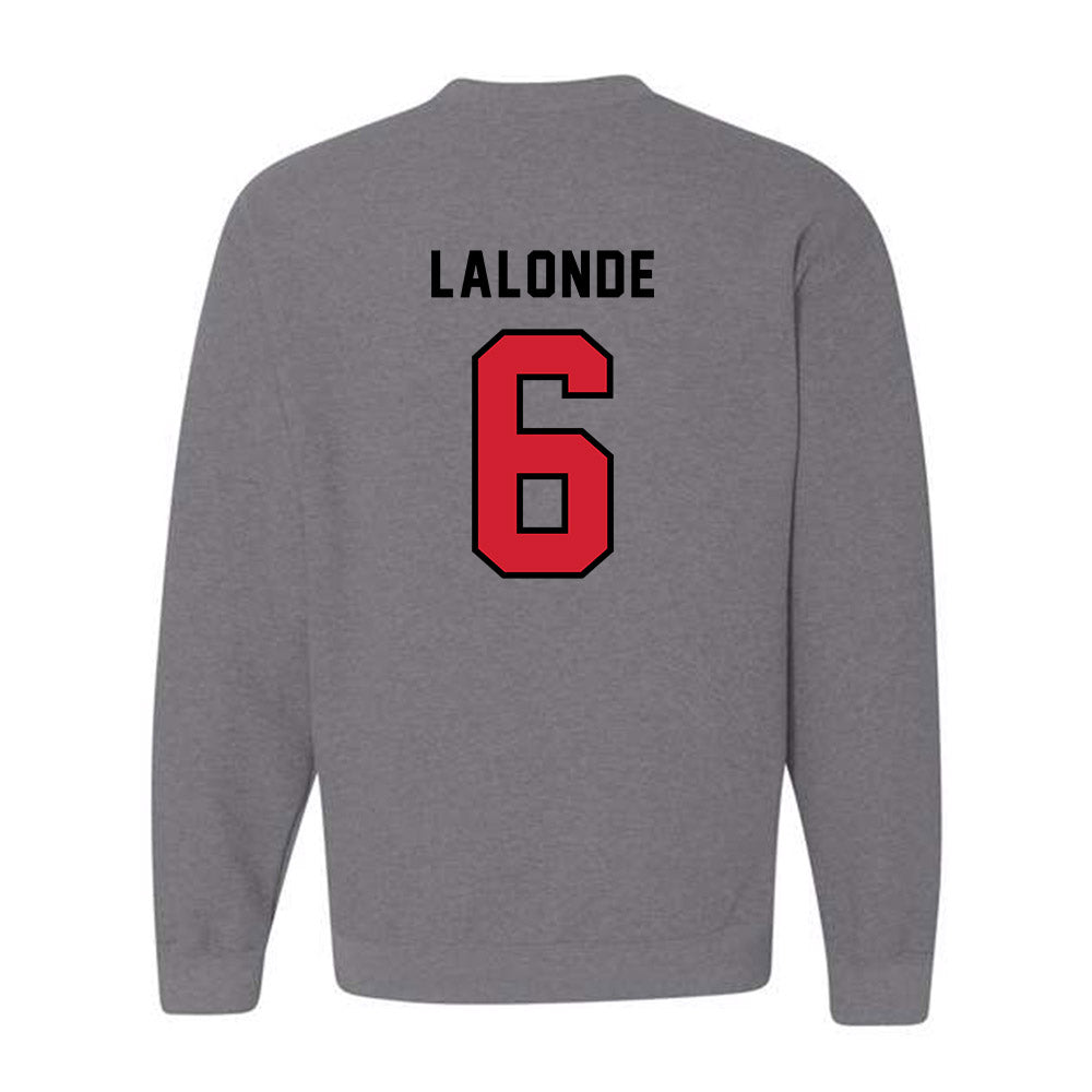 Northeastern - NCAA Women's Ice Hockey : Allie Lalonde - Classic Shersey Crewneck Sweatshirt-1
