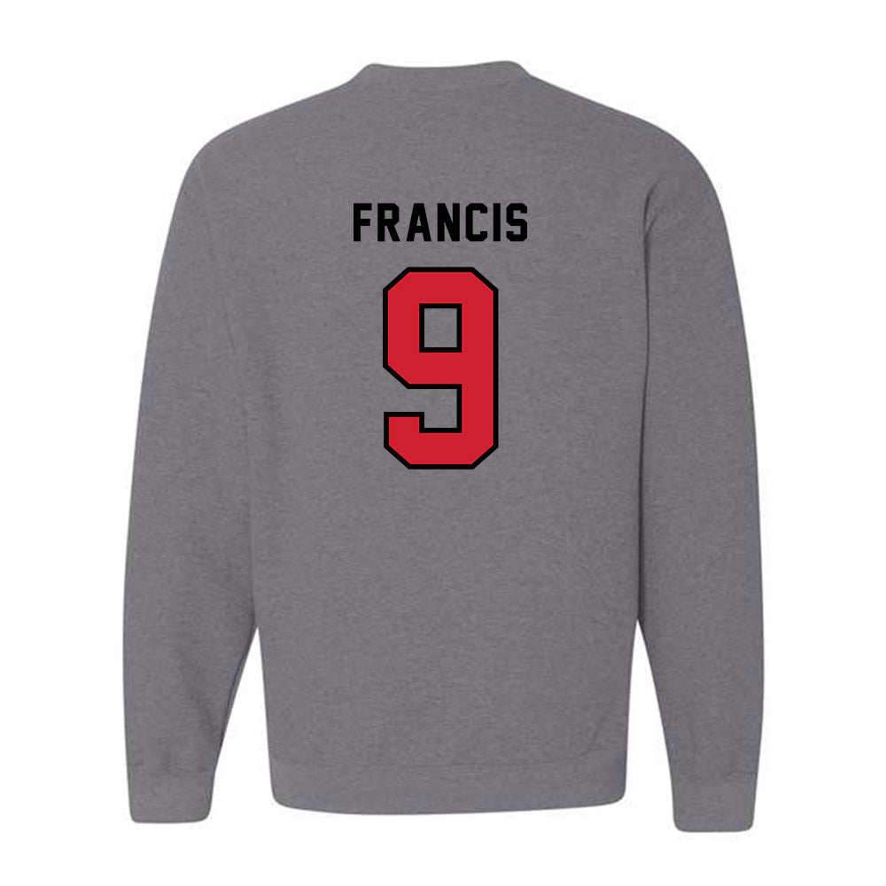 Northeastern - NCAA Men's Basketball : Tyler Francis - Classic Shersey Crewneck Sweatshirt-1