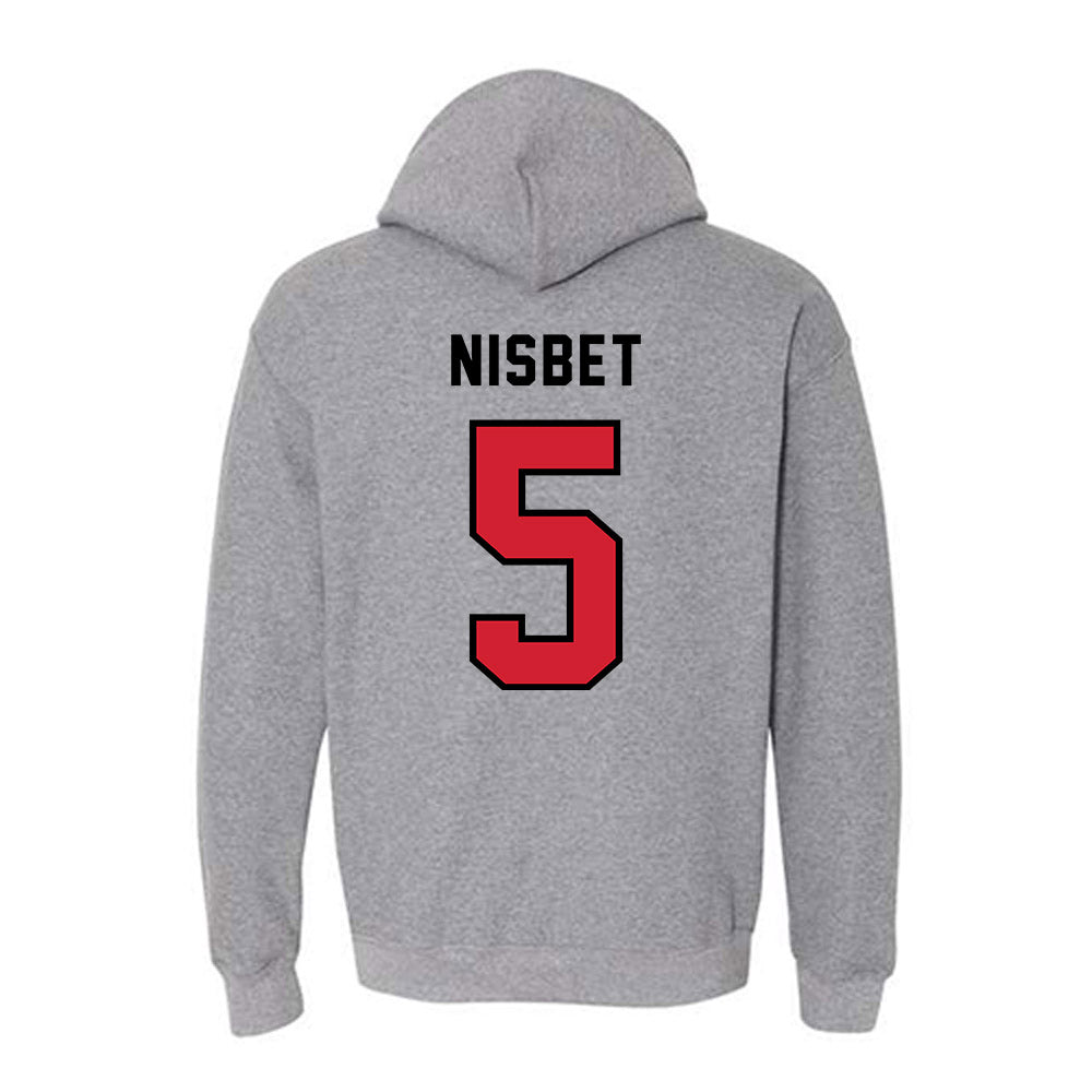 Northeastern - NCAA Women's Volleyball : Reagan Nisbet - Classic Shersey Hooded Sweatshirt-1