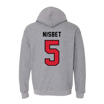 Northeastern - NCAA Women's Volleyball : Reagan Nisbet - Classic Shersey Hooded Sweatshirt-1