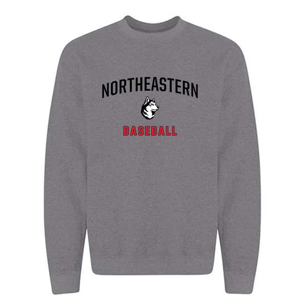 Northeastern - NCAA Baseball : Angel Cruz - Classic Shersey Crewneck Sweatshirt-0