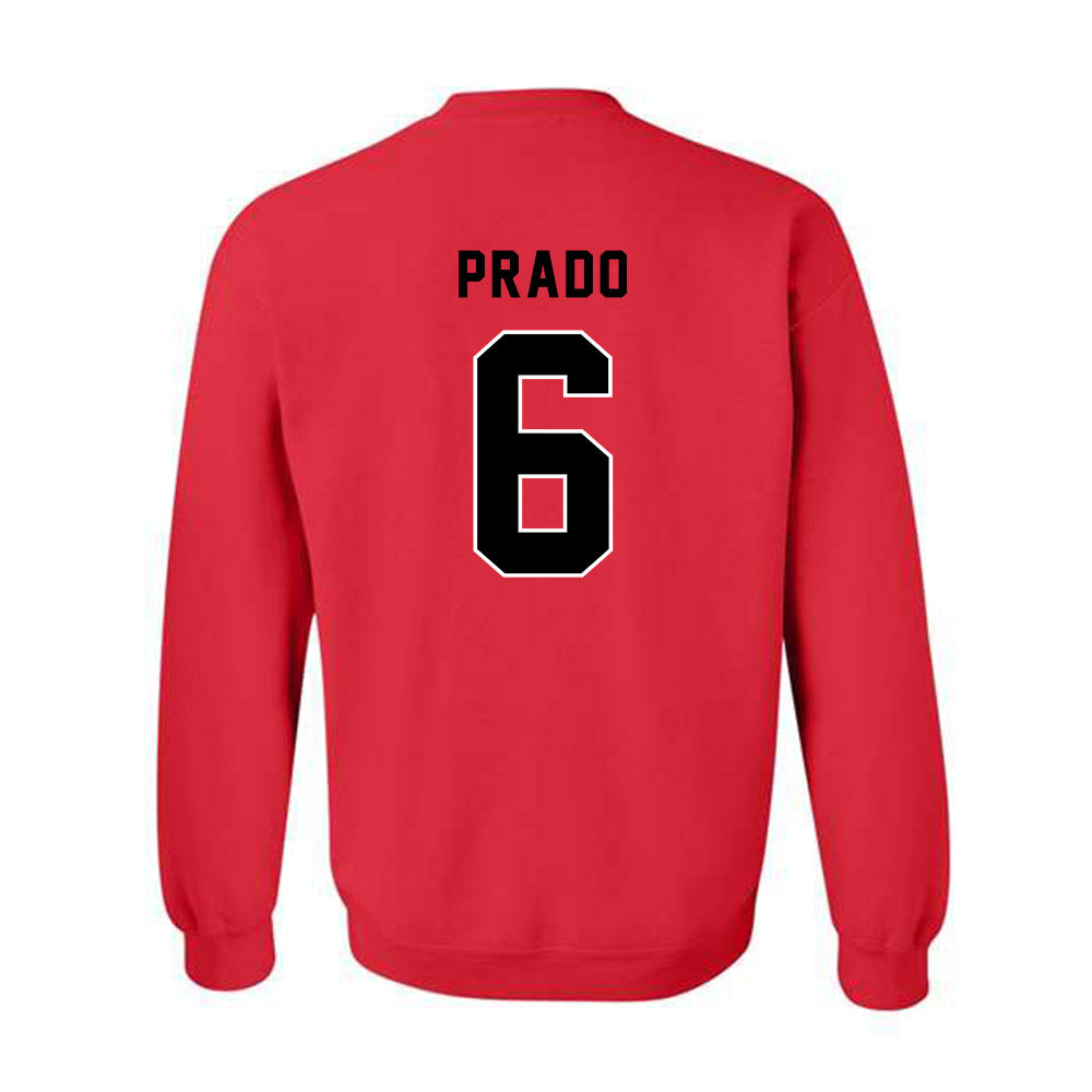 Northeastern - NCAA Men's Soccer : Jaden Prado - Classic Shersey Crewneck Sweatshirt-1