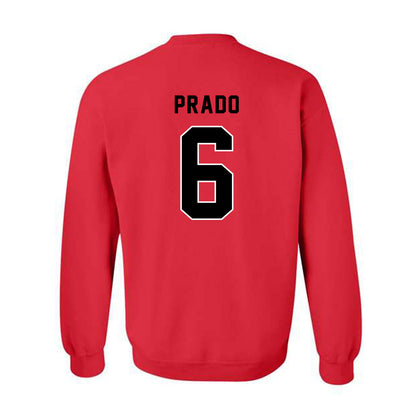 Northeastern - NCAA Men's Soccer : Jaden Prado - Classic Shersey Crewneck Sweatshirt-1