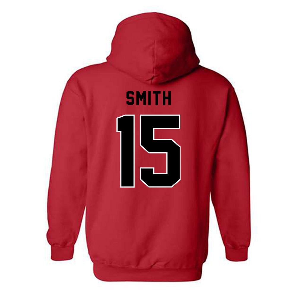 Northeastern - NCAA Women's Volleyball : Brynn Smith - Classic Shersey Hooded Sweatshirt-1