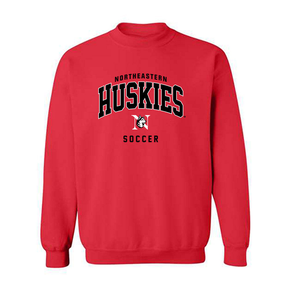 Northeastern - NCAA Men's Soccer : Shai Saarony - Classic Shersey Crewneck Sweatshirt-0