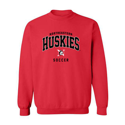 Northeastern - NCAA Men's Soccer : Shai Saarony - Classic Shersey Crewneck Sweatshirt-0