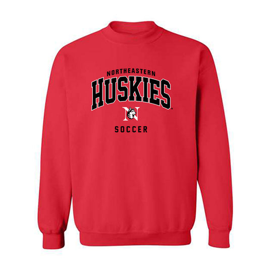 Northeastern - NCAA Men's Soccer : Shai Saarony - Classic Shersey Crewneck Sweatshirt-0
