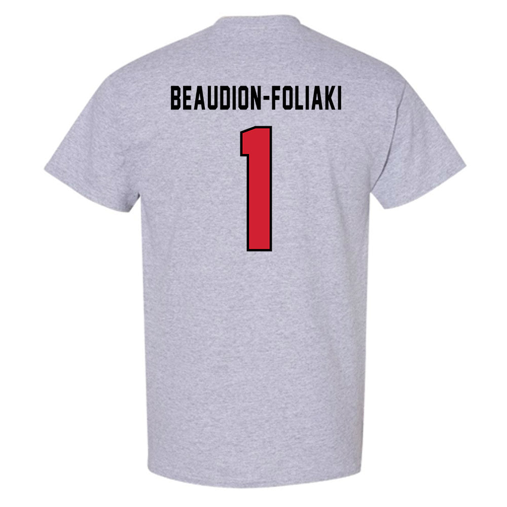 Northeastern - NCAA Women's Basketball : Kailee Beaudion-Foliaki - Classic Shersey T-Shirt-1