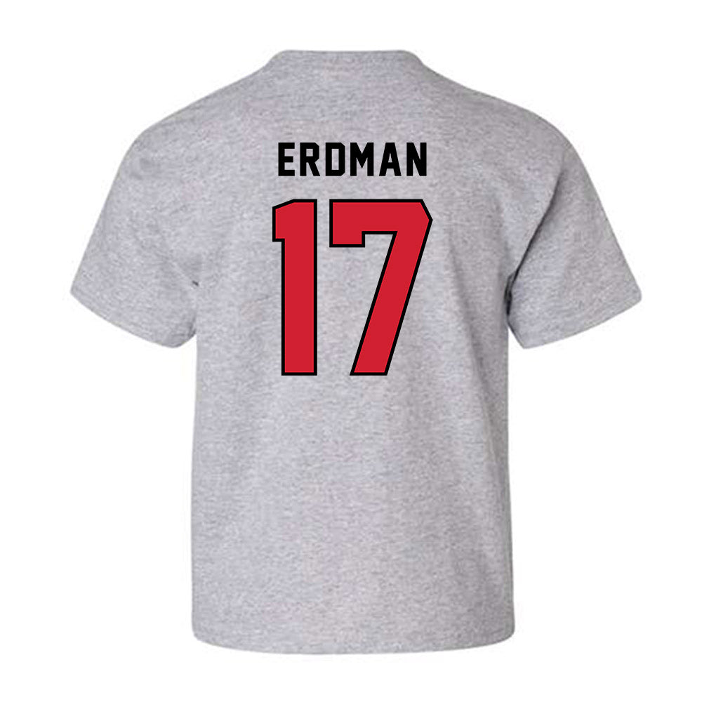 Northeastern - NCAA Men's Ice Hockey : Griffin Erdman - Classic Shersey Youth T-Shirt-1