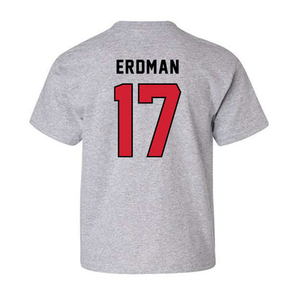 Northeastern - NCAA Men's Ice Hockey : Griffin Erdman - Classic Shersey Youth T-Shirt-1