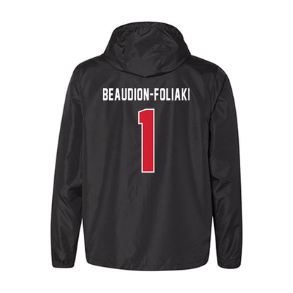 Northeastern - NCAA Women's Basketball : Kailee Beaudion-Foliaki - Windbreaker-1