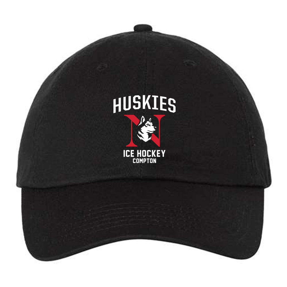Northeastern - NCAA Women's Ice Hockey : Peyton Compton - Dad Hat-0