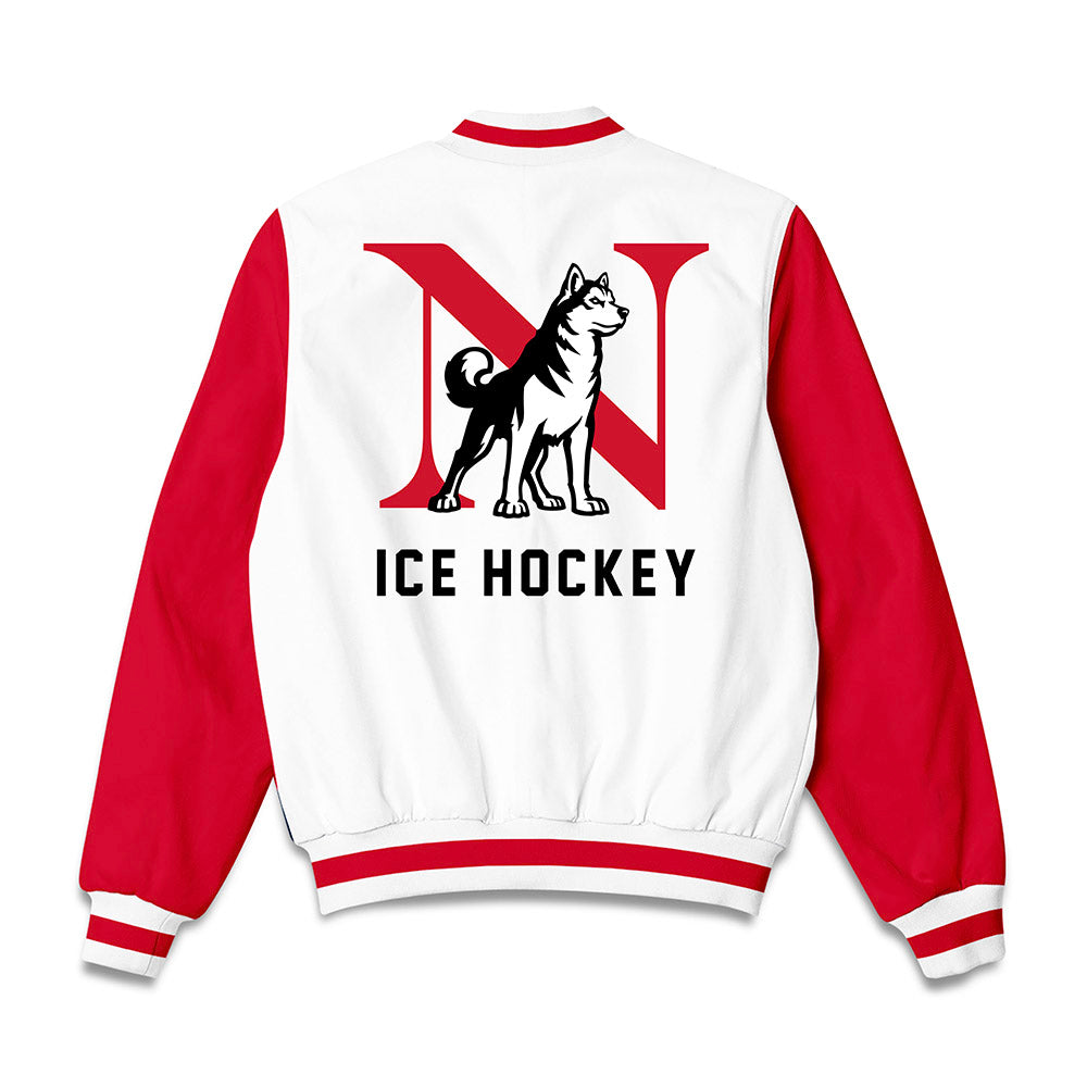 Northeastern - NCAA Women's Ice Hockey : Allie Lalonde - Bomber Jacket-1