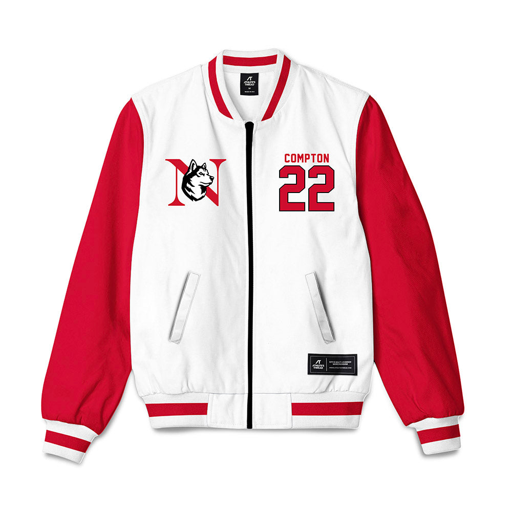 Northeastern - NCAA Women's Ice Hockey : Peyton Compton - Bomber Jacket-0