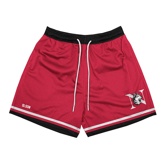 Northeastern - NCAA Women's Track & Field : Elena Olson - Shorts-0