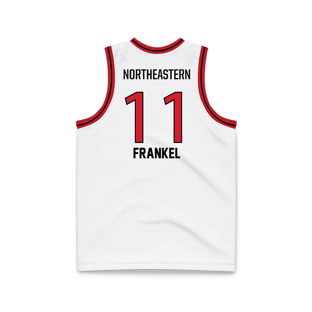  - NCAA Men's Basketball : JB Frankel - White Basketball Jersey-1