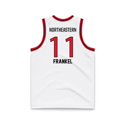  - NCAA Men's Basketball : JB Frankel - White Basketball Jersey-1