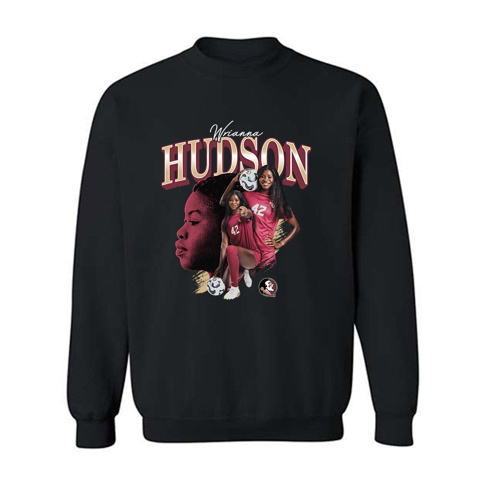 FSU - NCAA Women's Soccer : Wrianna Hudson - Crewneck Sweatshirt-0