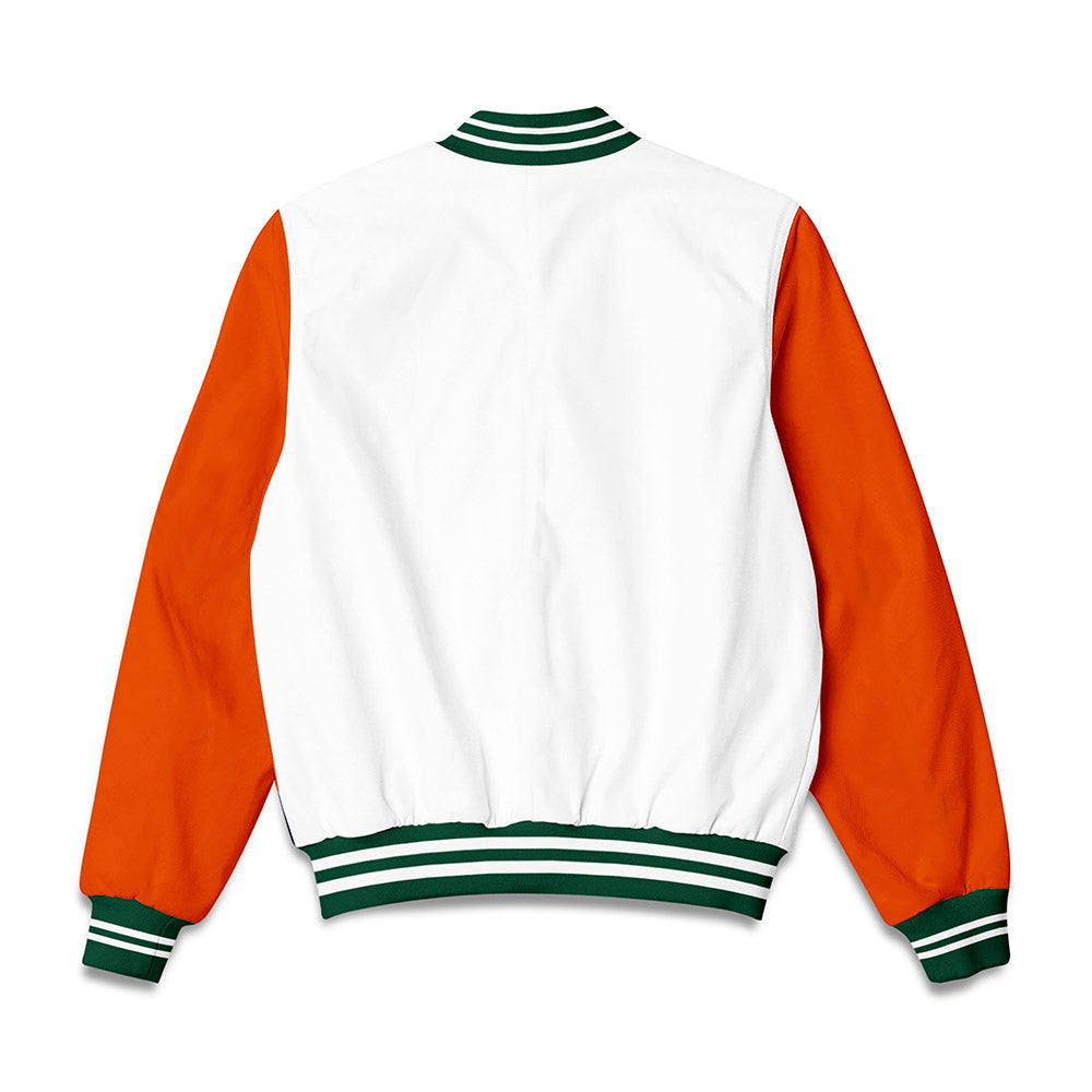 Miami - NCAA Football : Cam Ward - Bomber Jacket-1