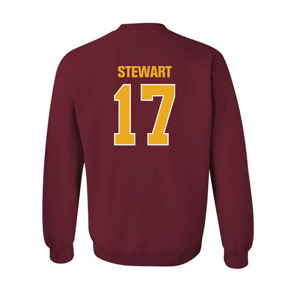 ULM - NCAA Football : JD Stewart - Classic Shersey Crewneck Sweatshirt-1