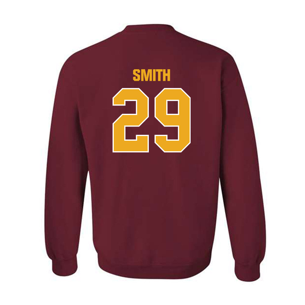 ULM - NCAA Football : James Smith - Classic Shersey Crewneck Sweatshirt-1
