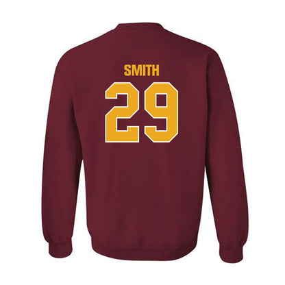 ULM - NCAA Football : James Smith - Classic Shersey Crewneck Sweatshirt-1