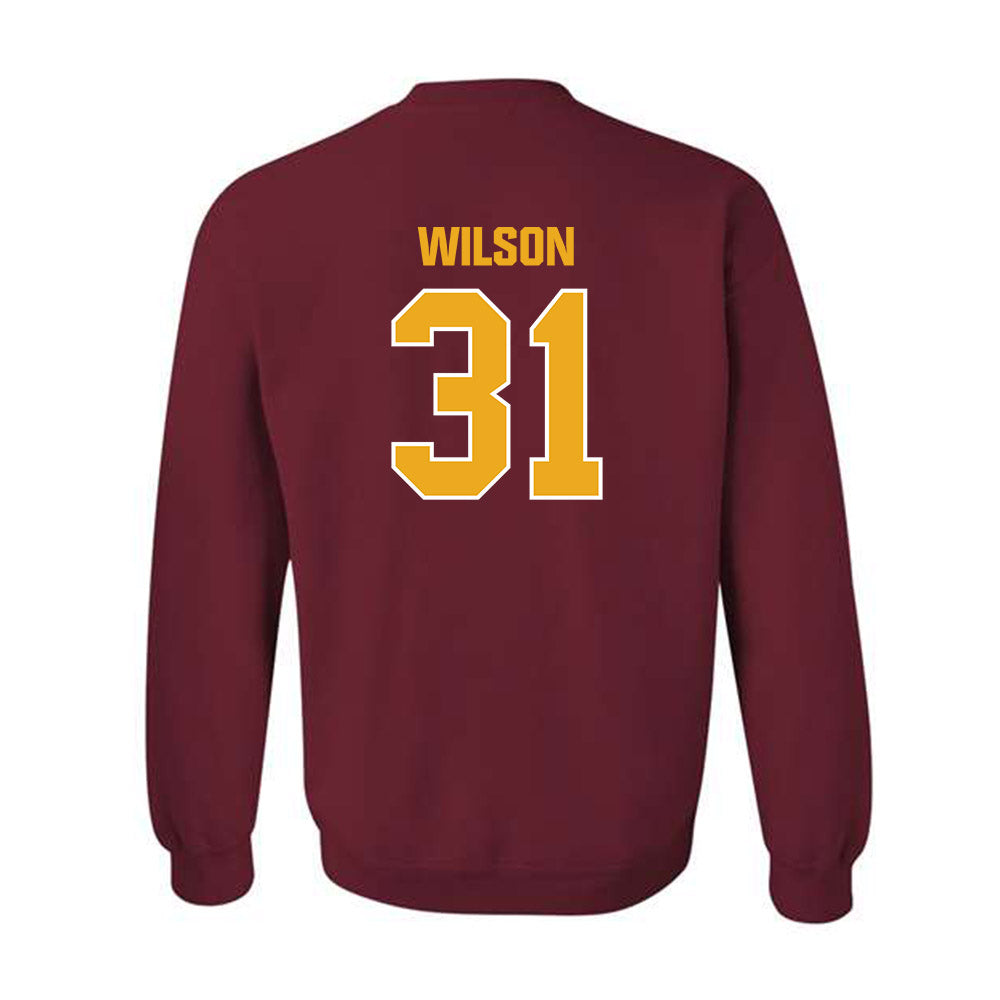 ULM - NCAA Football : Chandler Wilson - Classic Shersey Crewneck Sweatshirt-1